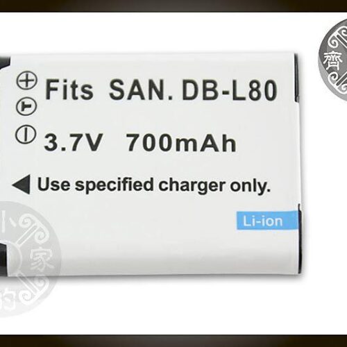 Pentax Optio P70,P80,WS80,H90,W90,DBL80, DB-L80 電池 充電器 小齊的家