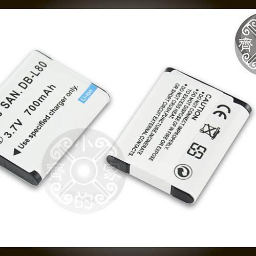 Sanyo dbl80 VPC-CG10 VPC-CG20 VPC-CG100 DMX-CS1 DB-L80電池 小齊的家