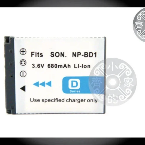 SONY NP-FD1 DSC-T75 T70 T200 DSC-T2 DSC-T300 NP-BD1電池 小齊的家